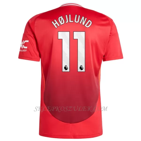 Koszulka Piłkarska Manchester United Rasmus Højlund 11 Męska Domowa 2024/25