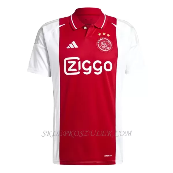 Koszulka Piłkarska AFC Ajax Brian Brobbey 9 Męska Domowa 2024/25