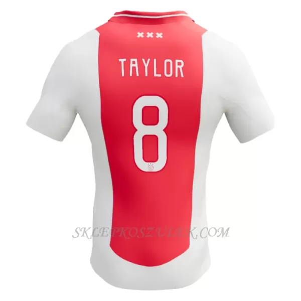 Koszulka Piłkarska AFC Ajax Kenneth Taylor 8 Dziecięca Domowa 2024/25