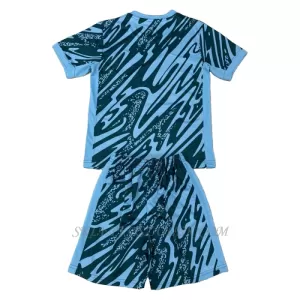 Koszulka Piłkarska Bramkarska Paris Saint-Germain Dziecięca 2024/25 Niebieski