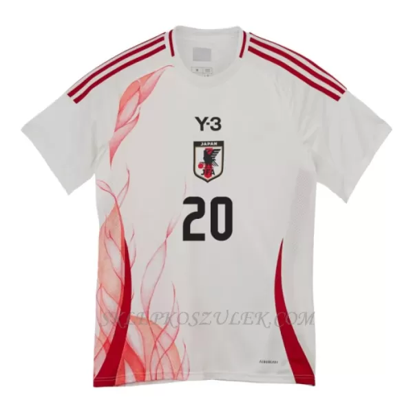 Koszulka Piłkarska Japonia Kubo 20 Męska Wyjazdowa 2024/25