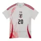 Koszulka Piłkarska Japonia Kubo 20 Męska Wyjazdowa 2024/25
