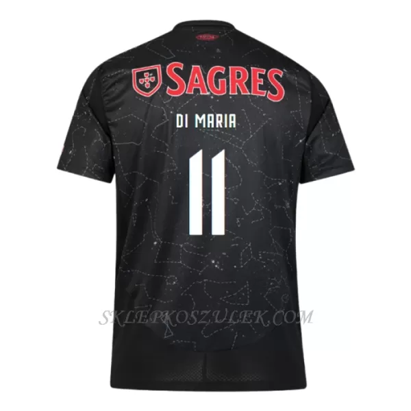 Koszulka Piłkarska SL Benfica Ángel Di María 11 Dziecięca Wyjazdowa 2024/25