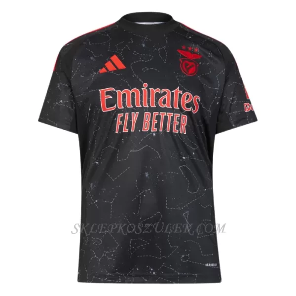 Koszulka Piłkarska SL Benfica Dziecięca Wyjazdowa 2024/25