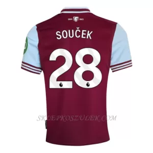 Koszulka Piłkarska West Ham United Soucek 28 Męska Domowa 2024/25