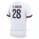 Koszulka Piłkarska Paris Saint-Germain Carlos Soler 28 Męska Wyjazdowa 2024/25