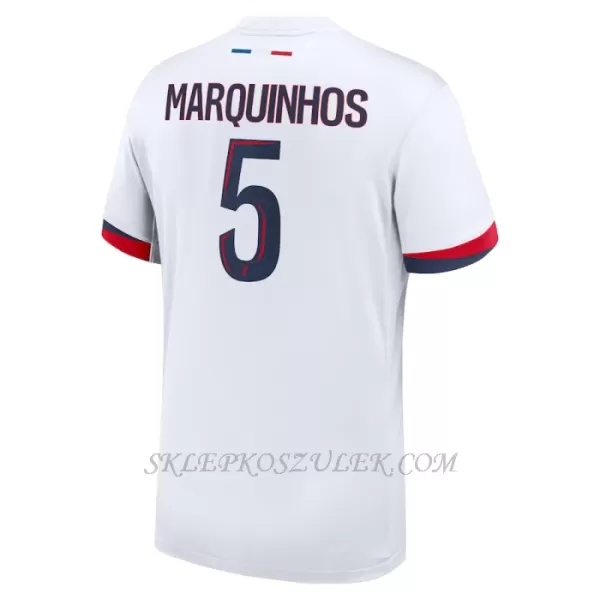 Koszulka Piłkarska Paris Saint-Germain Marquinhos 5 Męska Wyjazdowa 2024/25
