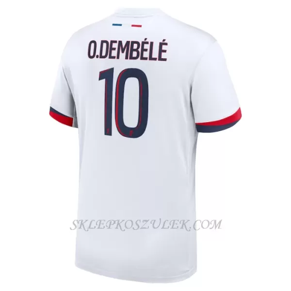 Koszulka Piłkarska Paris Saint-Germain Ousmane Dembélé 10 Męska Wyjazdowa 2024/25