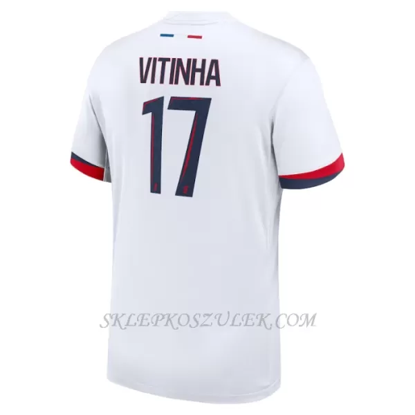 Koszulka Piłkarska Paris Saint-Germain Vitinha 17 Męska Wyjazdowa 2024/25