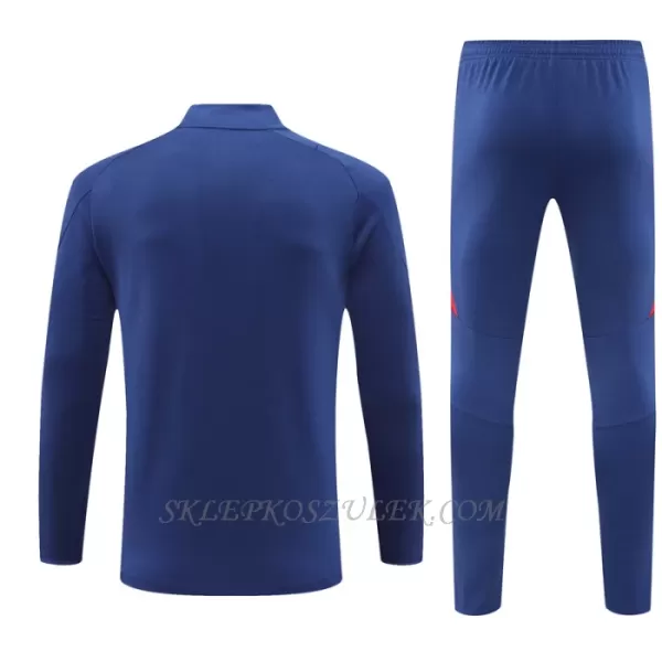 Hiszpania Zestaw Bluzy Treningowej Męska 2024/25 Niebieski