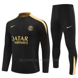 Paris Saint-Germain Zestaw Bluzy Treningowej Męska 2024/25 Czarny