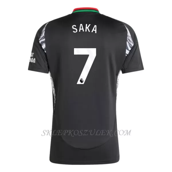 Koszulka Piłkarska Arsenal Bukayo Saka 7 Dziecięca Wyjazdowa 2024/25