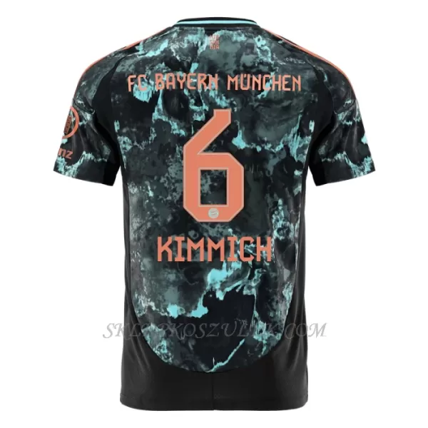 Koszulka Piłkarska FC Bayern Monachium Joshua Kimmich 6 Dziecięca Wyjazdowa 2024/25