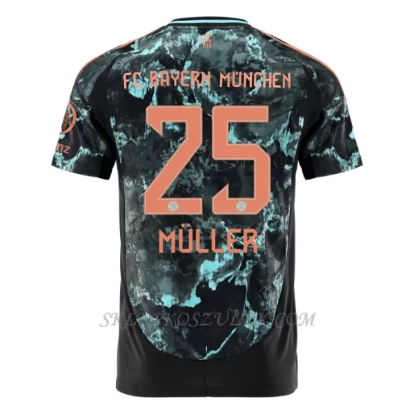 Koszulka Piłkarska FC Bayern Monachium Thomas Müller 25 Dziecięca Wyjazdowa 2024/25