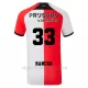 Koszulka Piłkarska Feyenoord Rotterdam Hancko 33 Dziecięca Domowa 2024/25