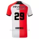Koszulka Piłkarska Feyenoord Rotterdam Santiago Gimenez 29 Dziecięca Domowa 2024/25