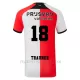 Koszulka Piłkarska Feyenoord Rotterdam Trauner 18 Dziecięca Domowa 2024/25