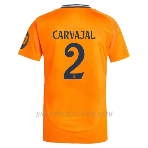 Koszulka Piłkarska Real Madryt Carvajal 2 Dziecięca Wyjazdowa 2024/25