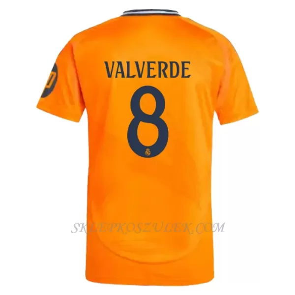 Koszulka Piłkarska Real Madryt Federico Valverde 8 Dziecięca Wyjazdowa 2024/25