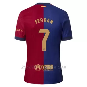 Koszulka Piłkarska FC Barcelona Ferran Torres 7 Męska Domowa 2024/25
