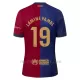 Koszulka Piłkarska FC Barcelona Lamine Yamal 19 Dziecięca Domowa 2024/25