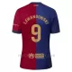 Koszulka Piłkarska FC Barcelona Robert Lewandowski 9 Dziecięca Domowa 2024/25