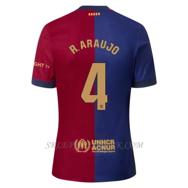 Koszulka Piłkarska FC Barcelona Ronald Araujo 4 Dziecięca Domowa 2024/25