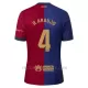 Koszulka Piłkarska FC Barcelona Ronald Araujo 4 Dziecięca Domowa 2024/25