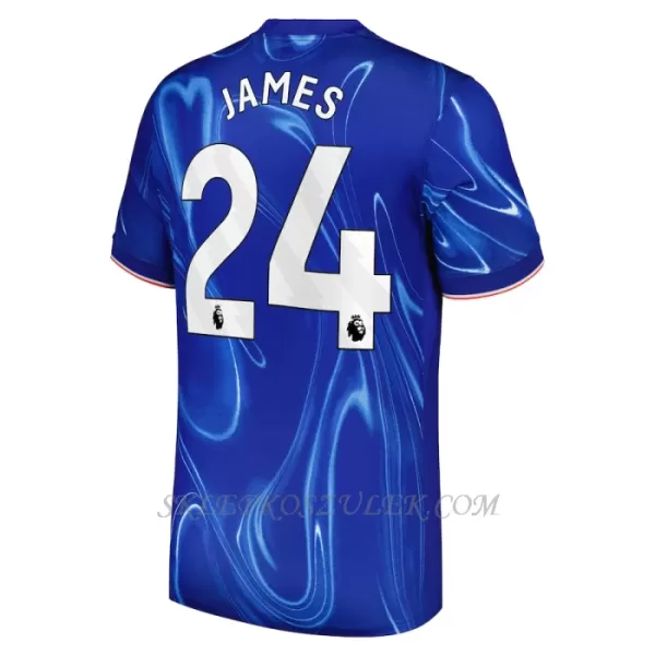Koszulka Piłkarska Chelsea James 24 Męska Domowa 2024/25