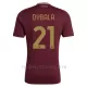 Koszulka Piłkarska AS Roma Paulo Dybala 21 Dziecięca Domowa 2024/25