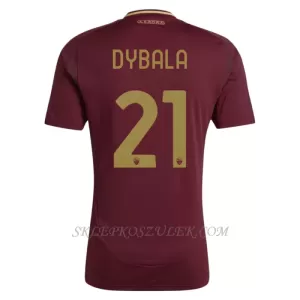 Koszulka Piłkarska AS Roma Paulo Dybala 21 Męska Domowa 2024/25