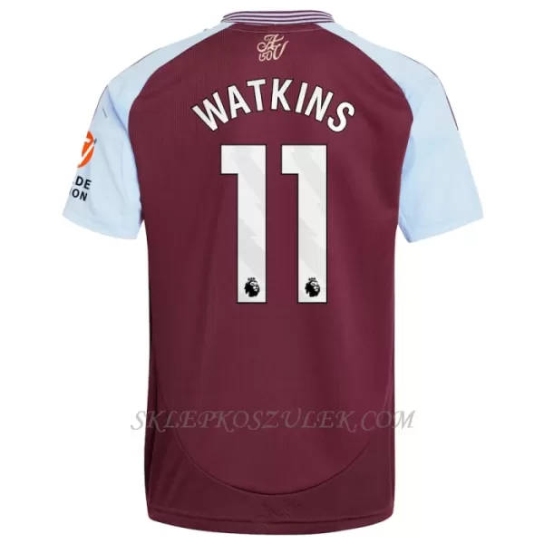 Koszulka Piłkarska Aston Villa Watkins 11 Męska Domowa 2024/25