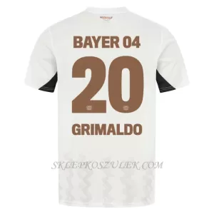 Koszulka Piłkarska Bayer 04 Leverkusen Alejandro Grimaldo 20 Męska Wyjazdowa 2024/25