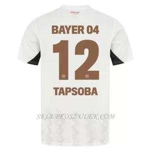 Koszulka Piłkarska Bayer 04 Leverkusen Edmond Tapsoba 12 Męska Wyjazdowa 2024/25