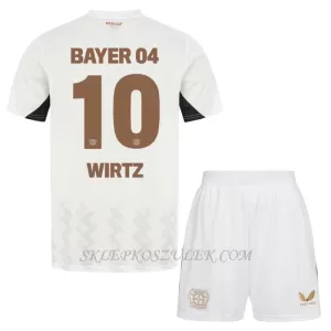 Koszulka Piłkarska Bayer 04 Leverkusen Florian Wirtz 10 Dziecięca Wyjazdowa 2024/25