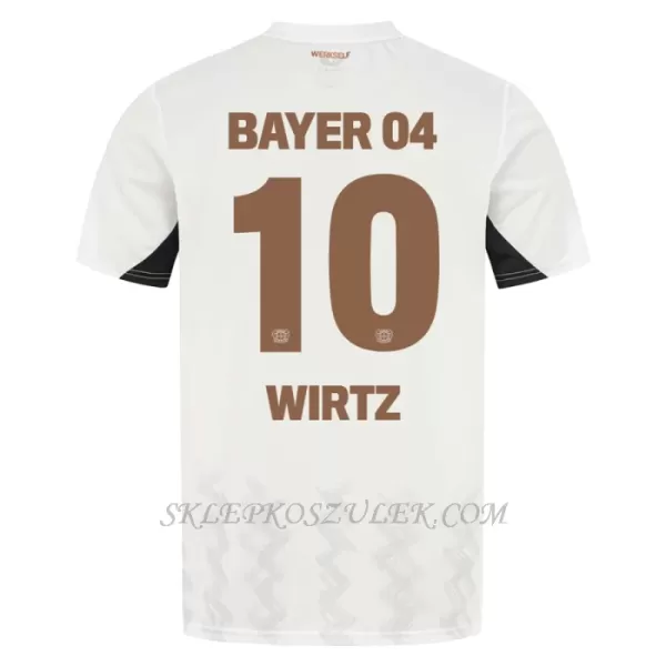 Koszulka Piłkarska Bayer 04 Leverkusen Florian Wirtz 10 Dziecięca Wyjazdowa 2024/25