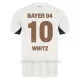 Koszulka Piłkarska Bayer 04 Leverkusen Florian Wirtz 10 Dziecięca Wyjazdowa 2024/25