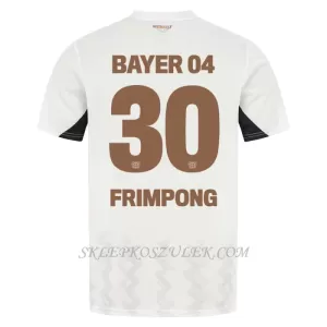 Koszulka Piłkarska Bayer 04 Leverkusen Jeremie Frimpong 30 Męska Wyjazdowa 2024/25