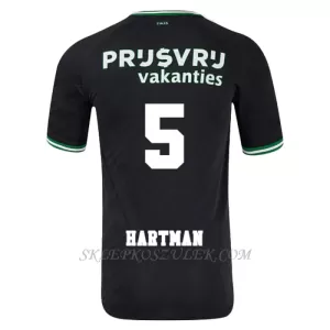 Koszulka Piłkarska Feyenoord Rotterdam Hartman 5 Męska Wyjazdowa 2024/25