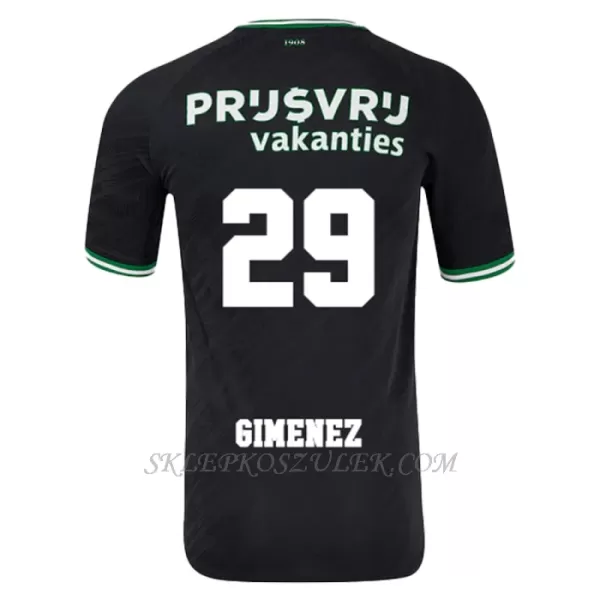Koszulka Piłkarska Feyenoord Rotterdam Santiago Gimenez 29 Dziecięca Wyjazdowa 2024/25
