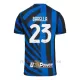 Koszulka Piłkarska Inter Mediolan Barella 23 Dziecięca Domowa 2024/25