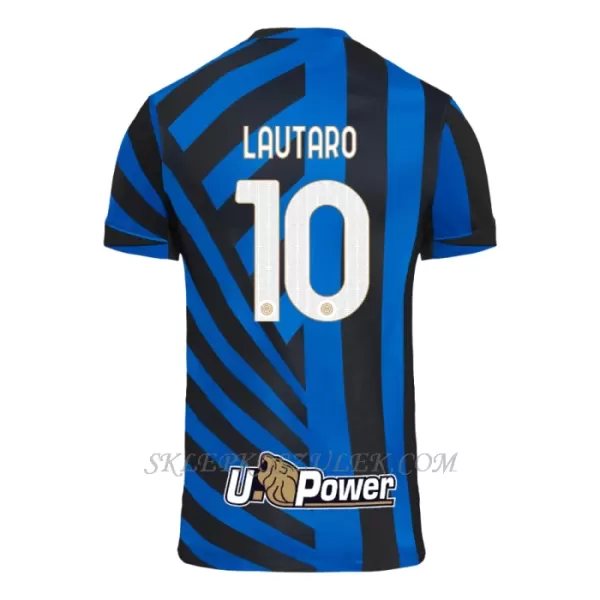 Koszulka Piłkarska Inter Mediolan Lautaro Martínez 10 Dziecięca Domowa 2024/25