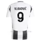 Koszulka Piłkarska Juventus Dušan Vlahovic 9 Dziecięca Domowa 2024/25
