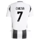 Koszulka Piłkarska Juventus Federico Chiesa 7 Dziecięca Domowa 2024/25