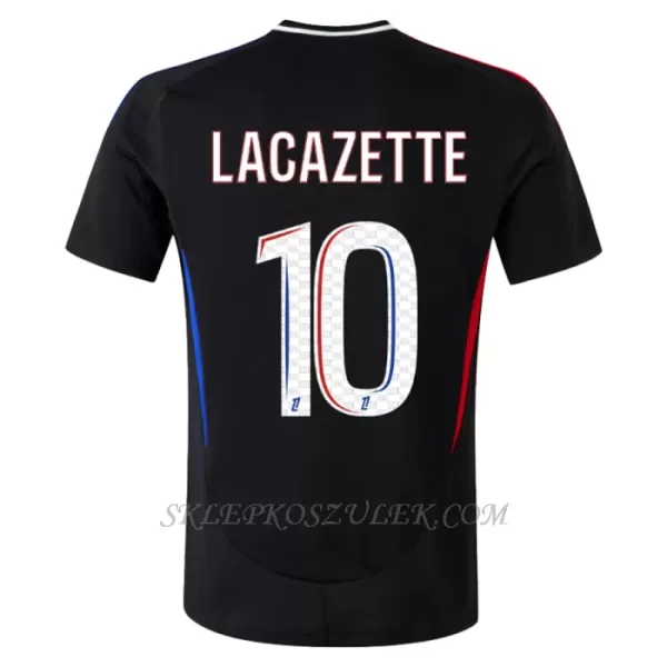 Koszulka Piłkarska Olympique Lyon Alexandre Lacazette 10 Dziecięca Wyjazdowa 2024/25