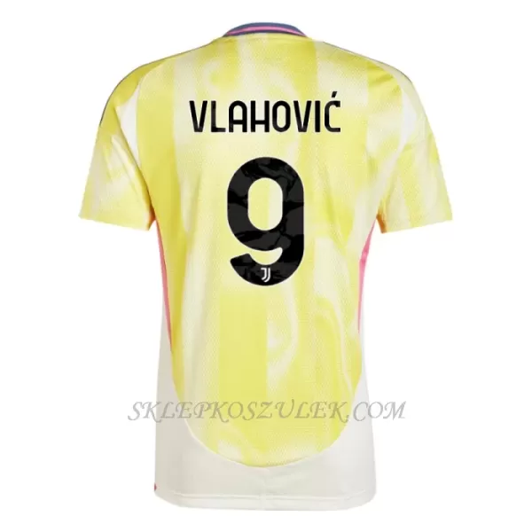 Koszulka Piłkarska Juventus Dušan Vlahovic 9 Dziecięca Wyjazdowa 2024/25