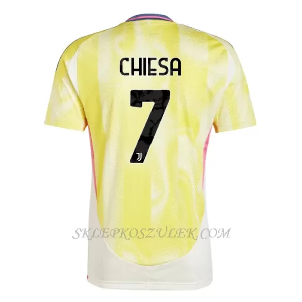 Koszulka Piłkarska Juventus Federico Chiesa 7 Dziecięca Wyjazdowa 2024/25