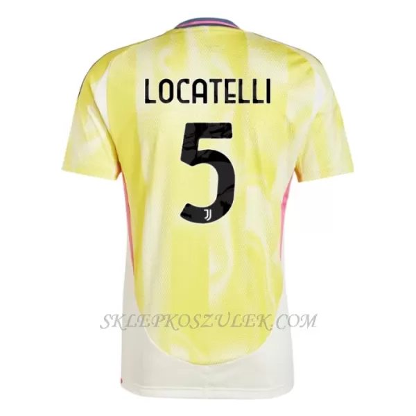 Koszulka Piłkarska Juventus Locatelli 5 Dziecięca Wyjazdowa 2024/25