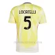 Koszulka Piłkarska Juventus Locatelli 5 Dziecięca Wyjazdowa 2024/25