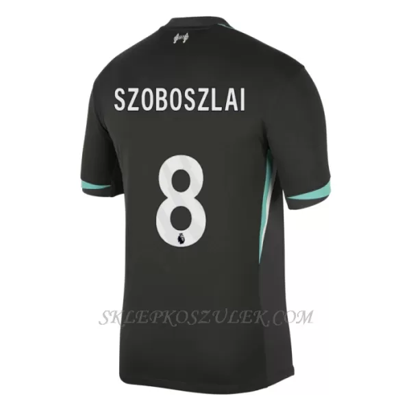 Koszulka Piłkarska Liverpool Szoboszlai 8 Dziecięca Wyjazdowa 2024/25